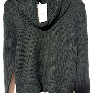 NWT Miracle Black Knit Sweater